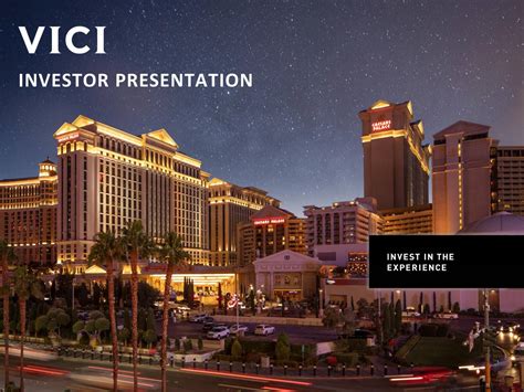 VICI Properties Inc. .